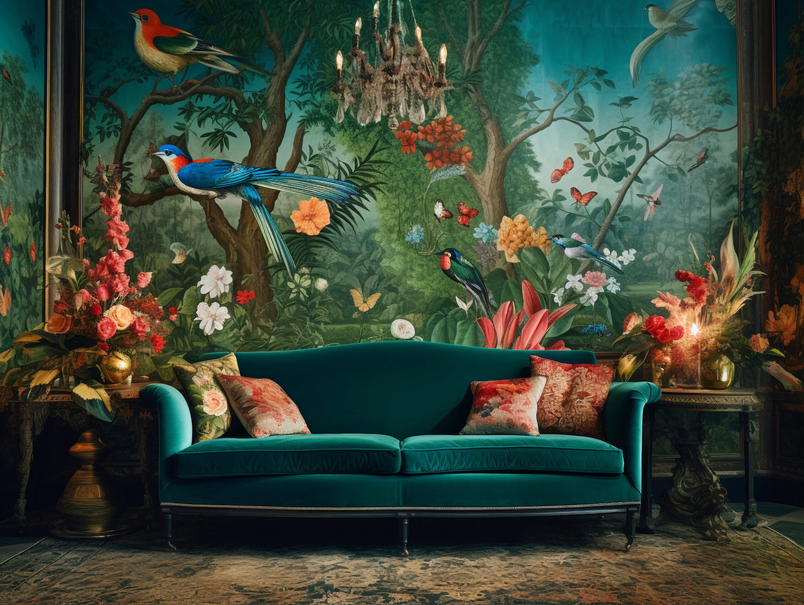 ai image eclectic interior design (2)